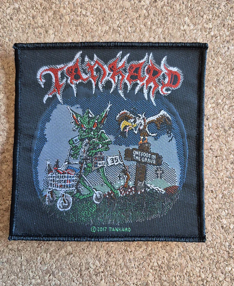 Tankard Patch - Woven 2 Modelos 