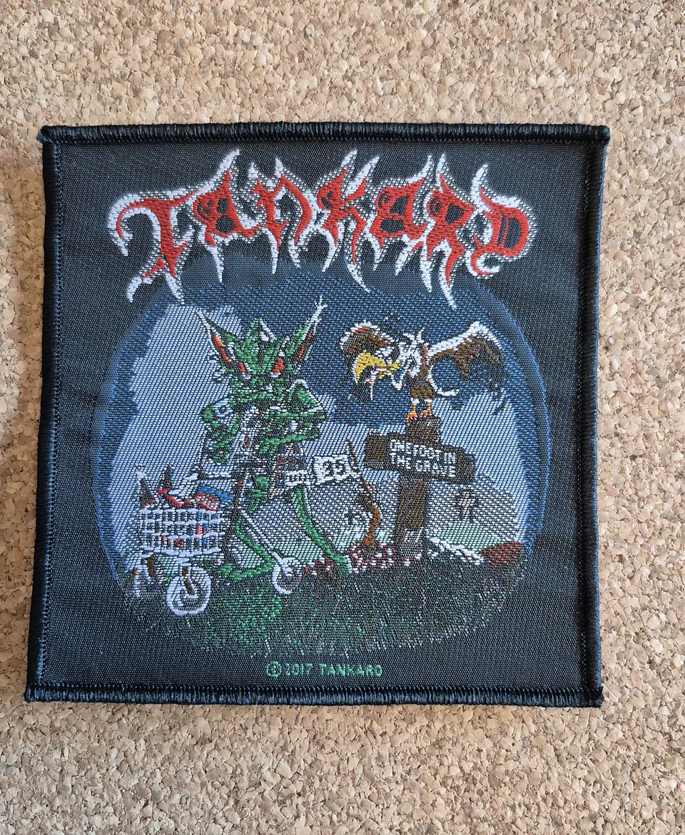 Tankard Patch - Woven 2 Modelos  2