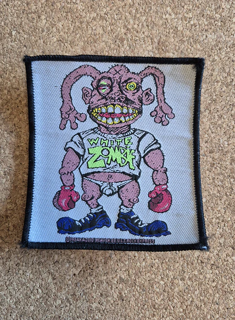 White Zombie Patch - Woven 2 Modelos