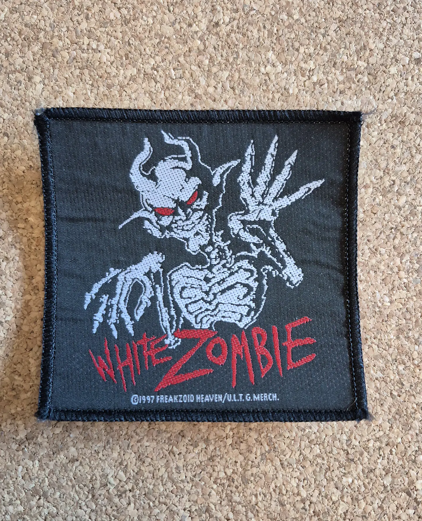 White Zombie Patch - Woven 2 Modelos 2
