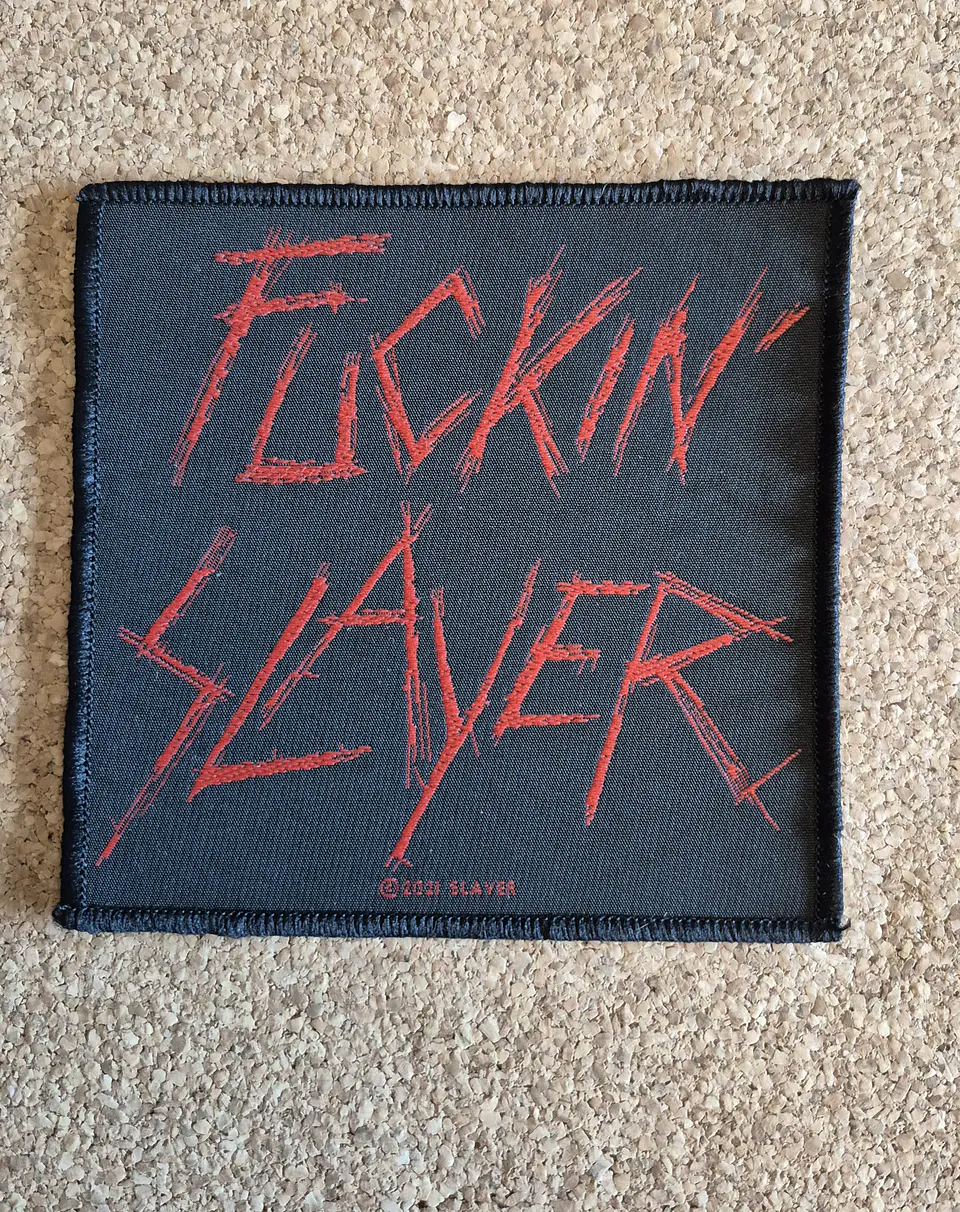 Slayer Patch - Embroidered & Woven 9 Modelos (Desde 7€)  9