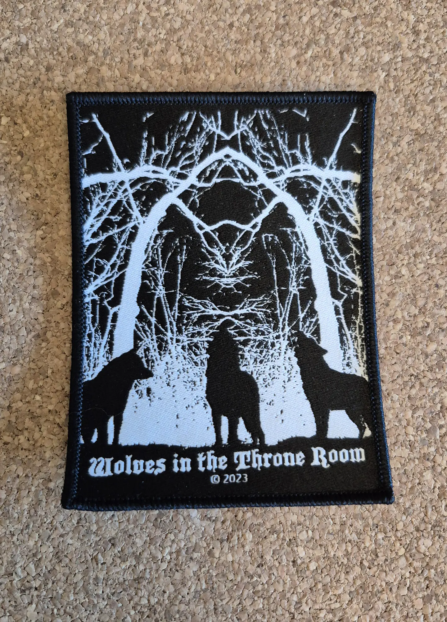 Wolves in The Throne Patch - Woven (Sew-on) 1