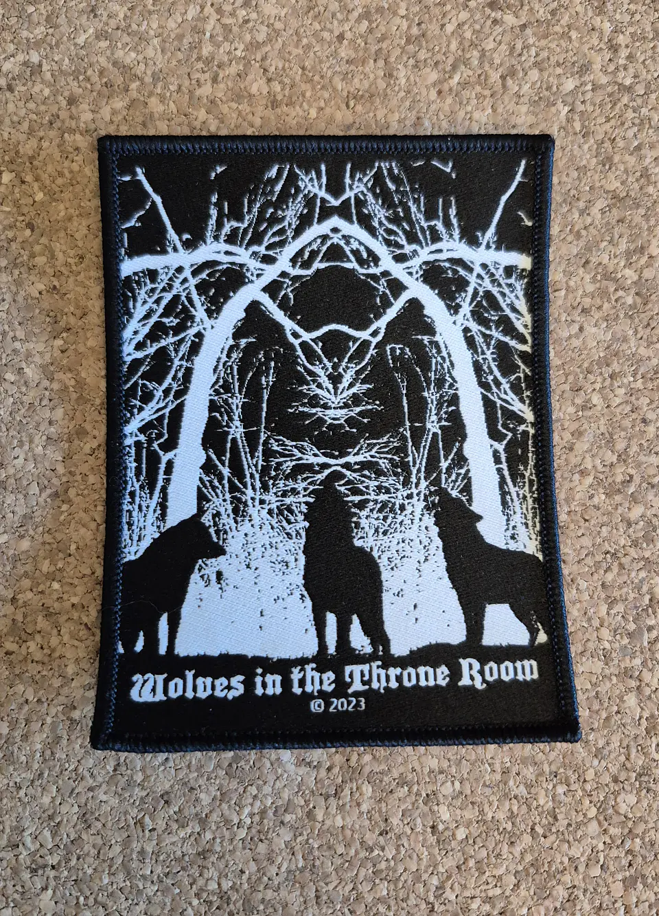 Wolves in The Throne Patch - Woven (Sew-on) 1