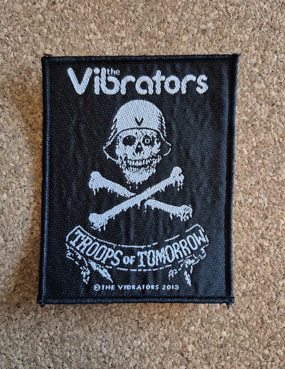The Vibrators Patch - Woven (Sew-on) 1