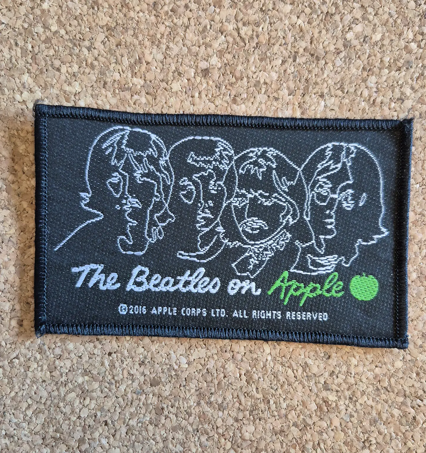 The Beatles Patch - Woven - 4 Modelos 1