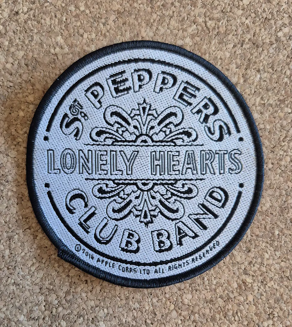 The Beatles Patch - Woven - 4 Modelos 3
