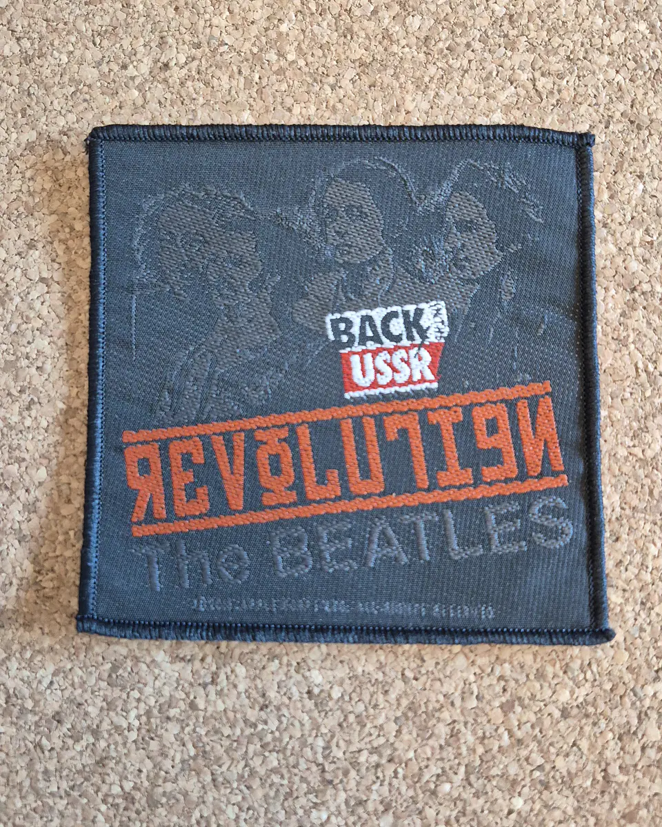 The Beatles Patch - Woven - 4 Modelos 4