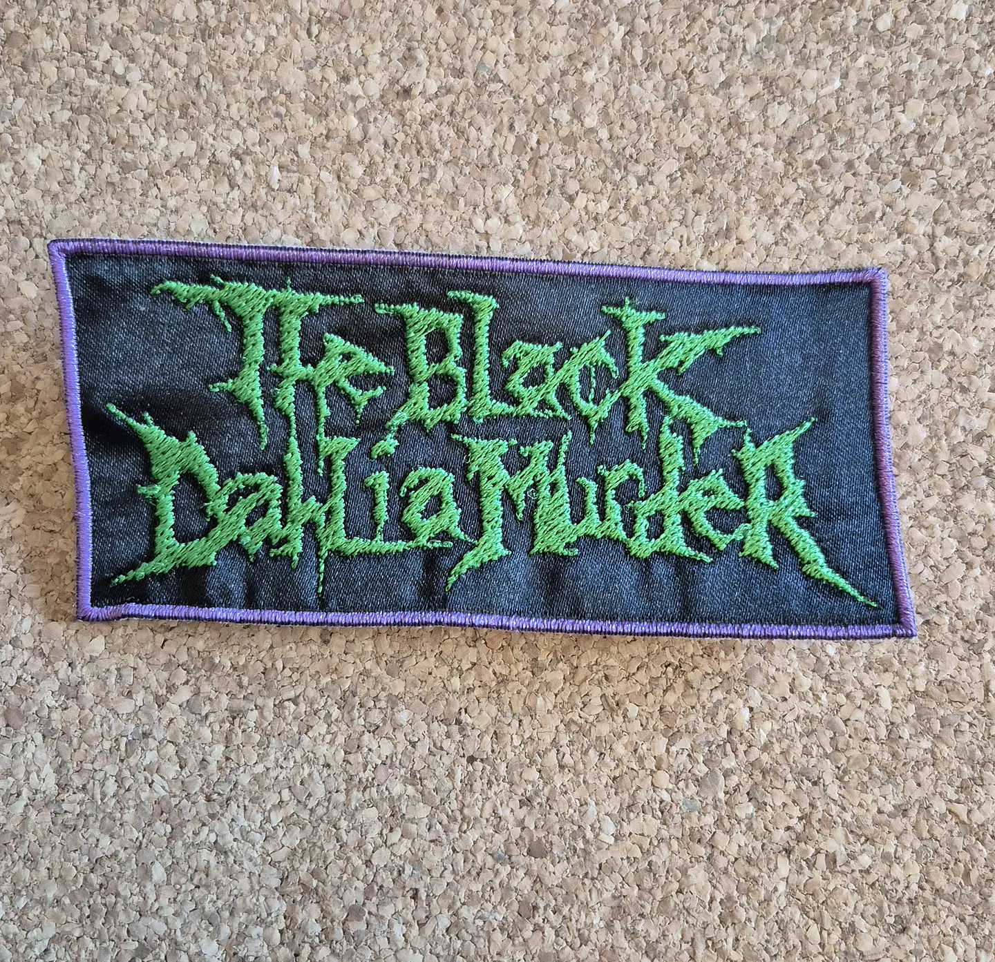 The Black Dahlia Murder Patch - Embroidered & Sew-on 2 Modelos 2
