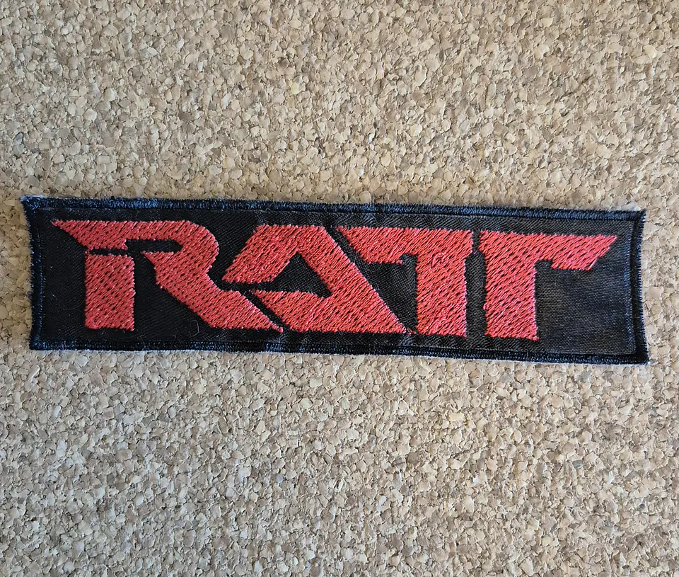 Ratt Patch - Embroidered 2 Modelos (Desde 7€) 1
