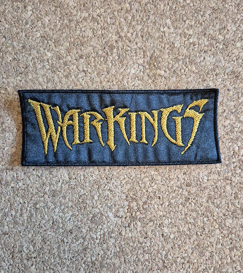 Warnings Patch - Embroidered (Sew-on)