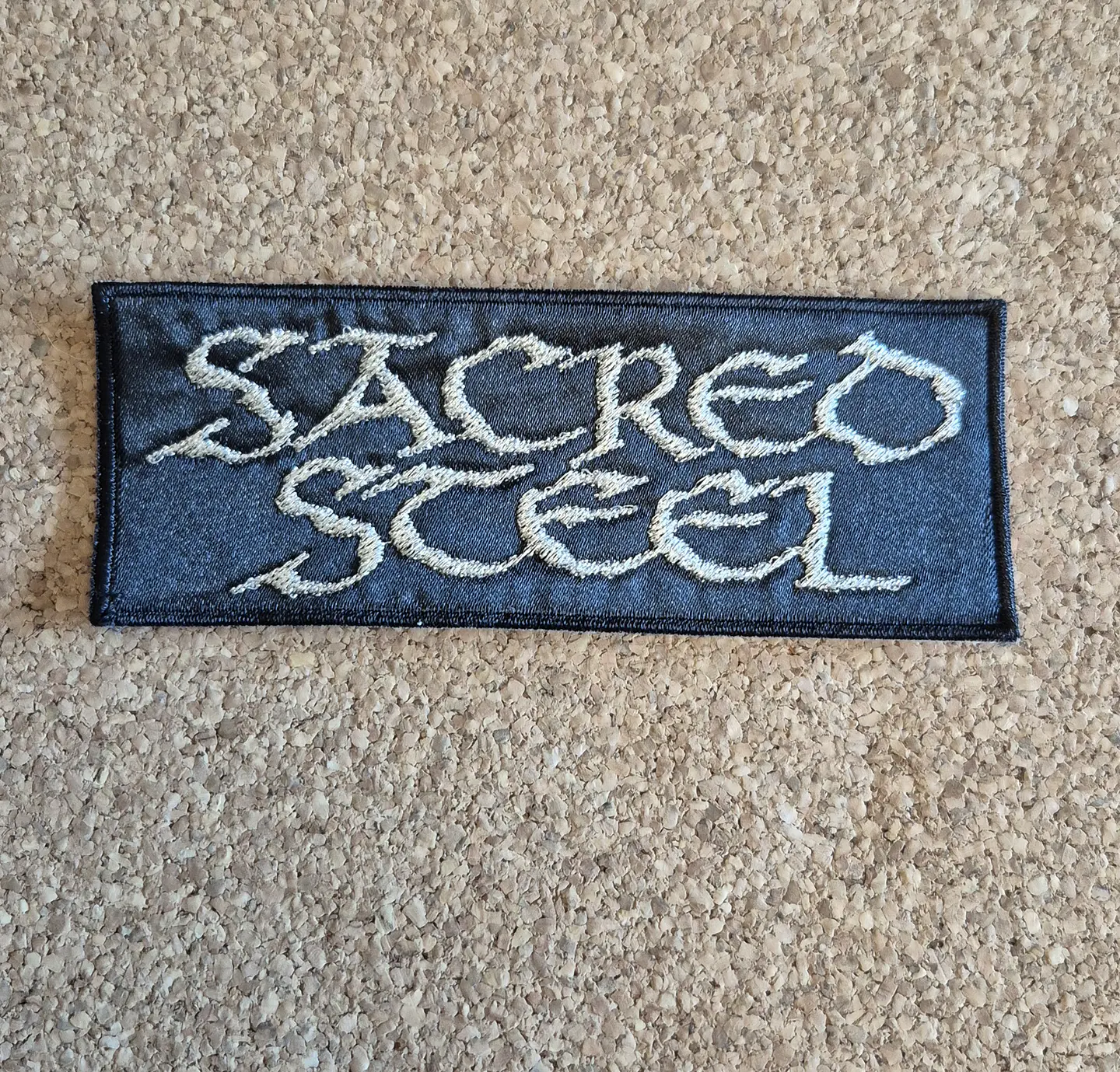 Sacred Steel Patch - Embroidered (Sew-on)  1
