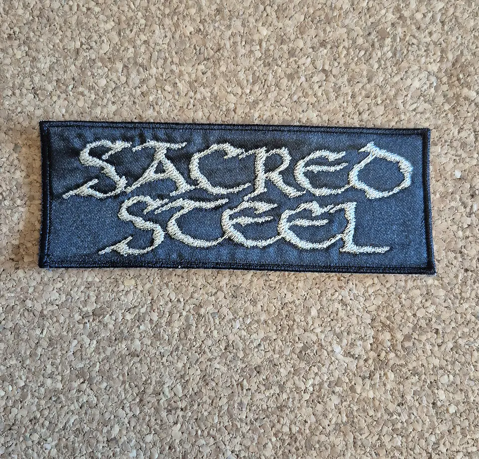Sacred Steel Patch - Embroidered (Sew-on)  1