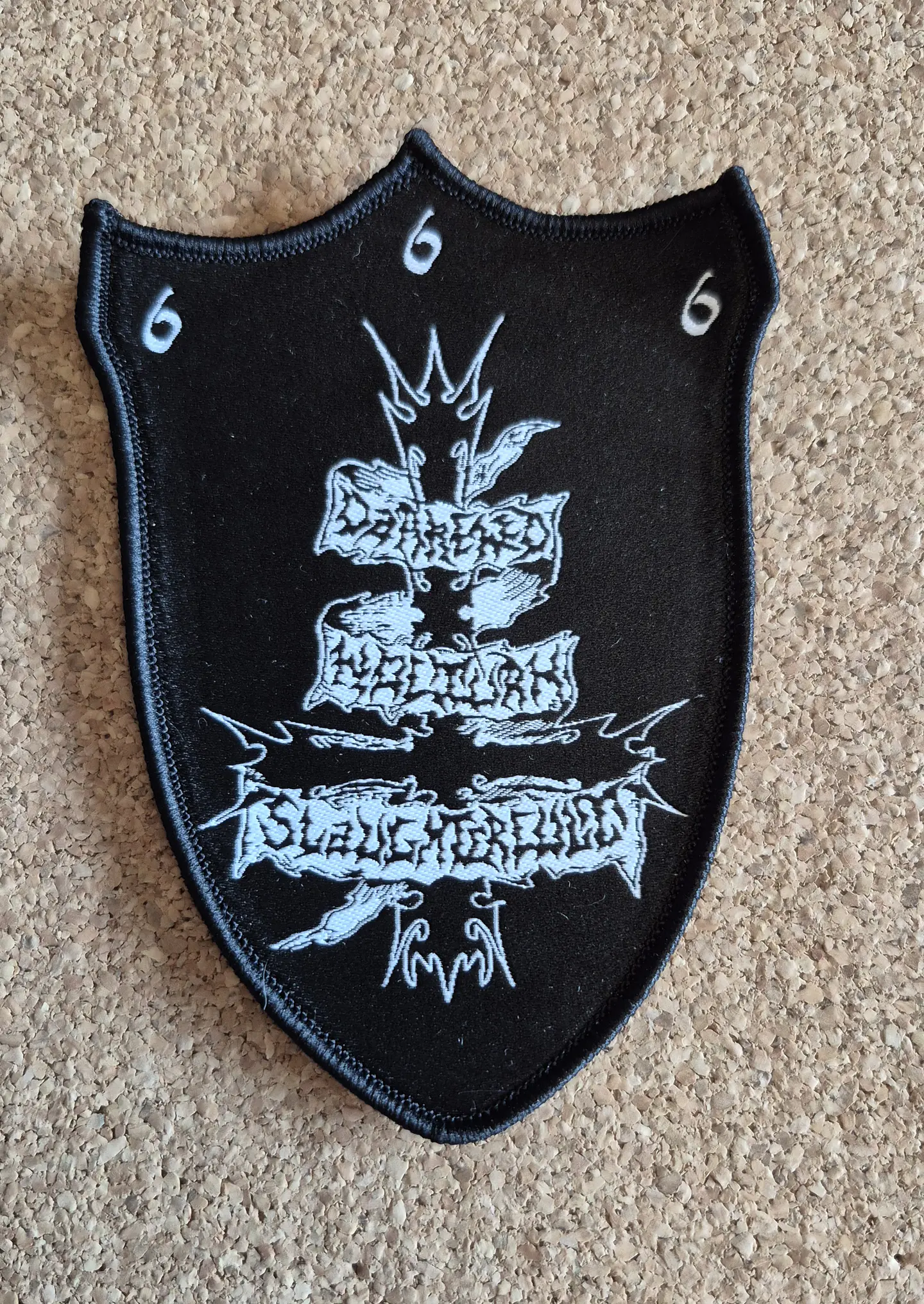 Darkened Nocturnal Slaughtercult Patch - Woven (Sew-on) 1