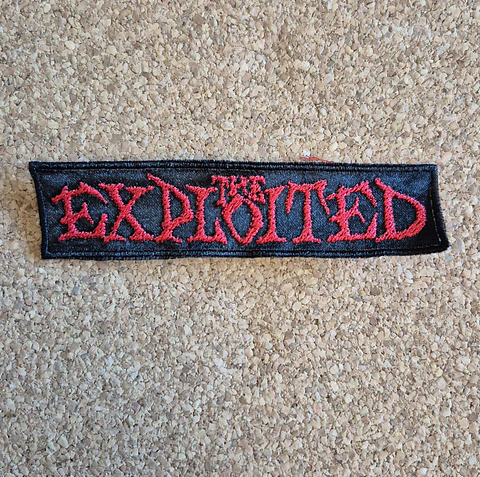 The Exploited Patch - Embroidered (Sew-on)