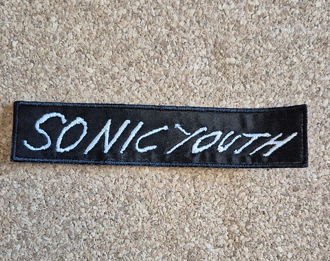 Sonic Youth Patch - Embroidered (Sew-on)