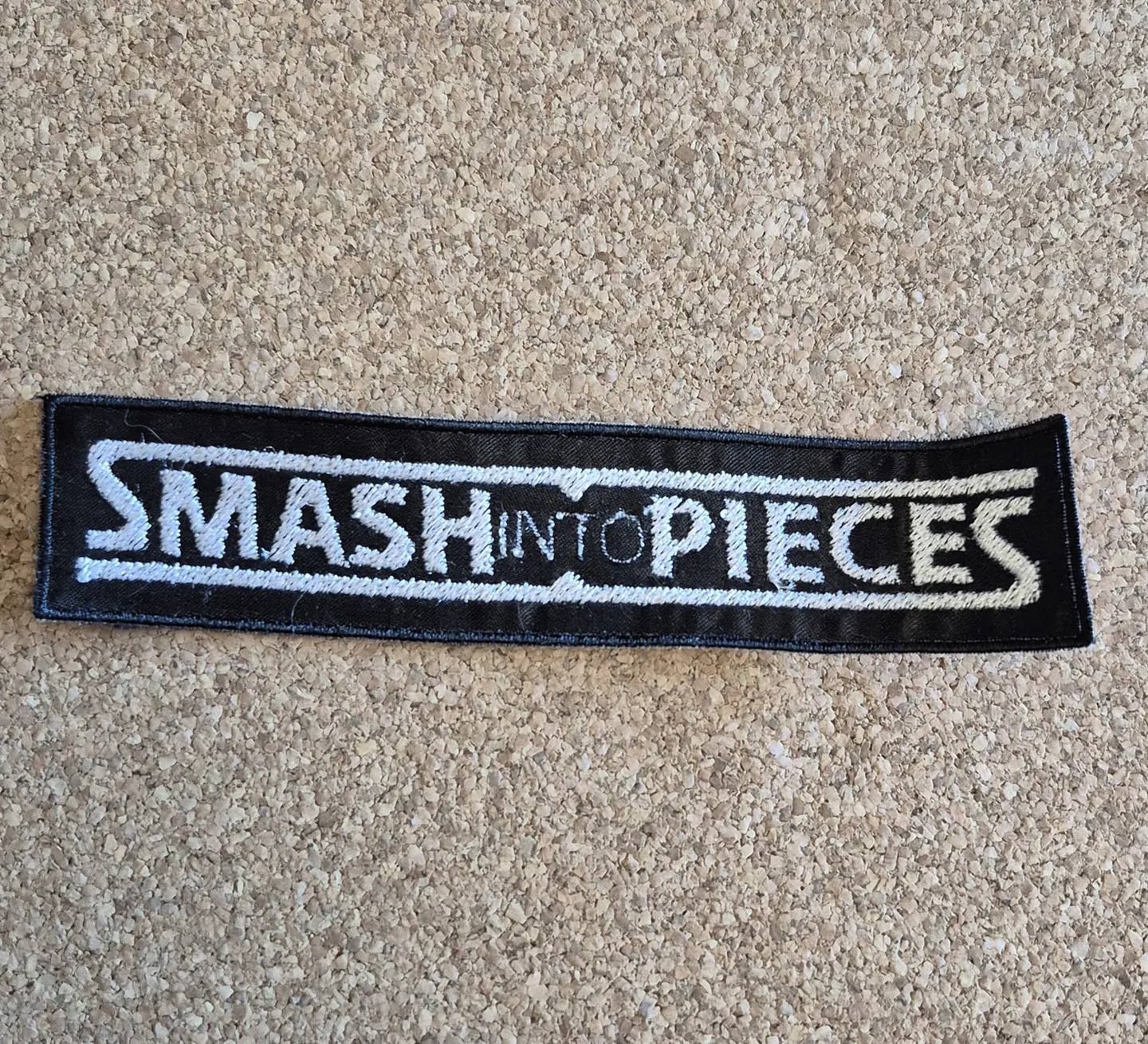 Smash Into Pieces Patch - Embroidered (Sew-on)  1
