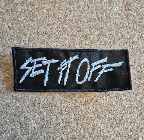 Set It Off Patch - Embroidered (Sew-on)