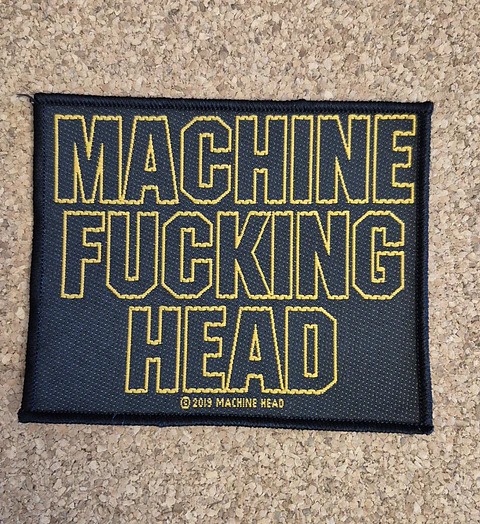 Machine Head Patch - Woven (Sew-on) 