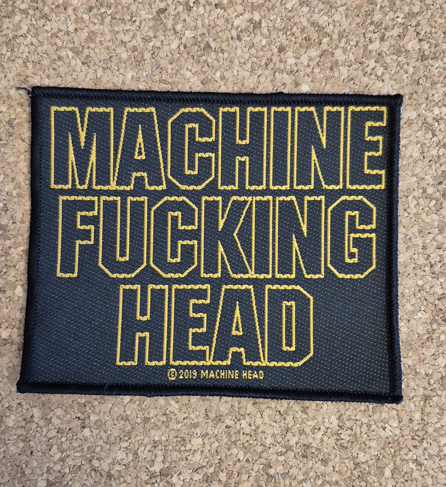 Machine Head Patch - Woven (Sew-on)  1