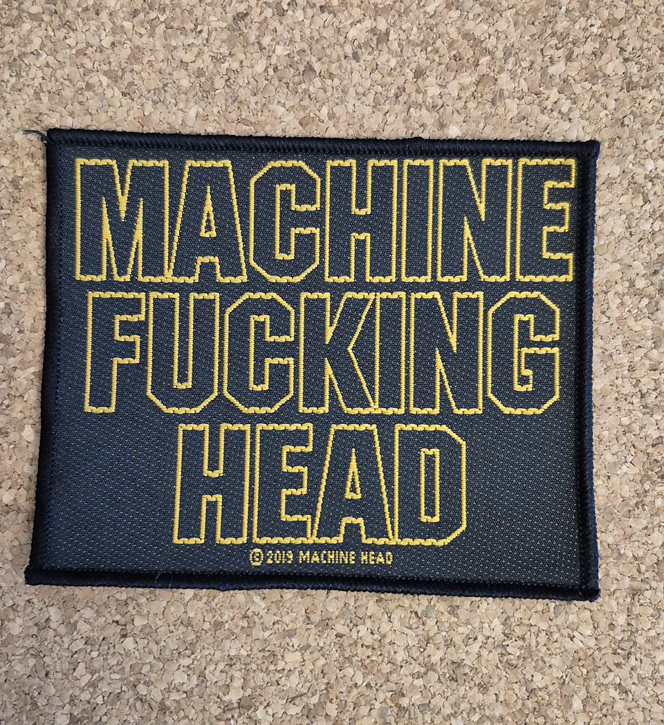 Machine Head Patch - Woven (Sew-on)  1