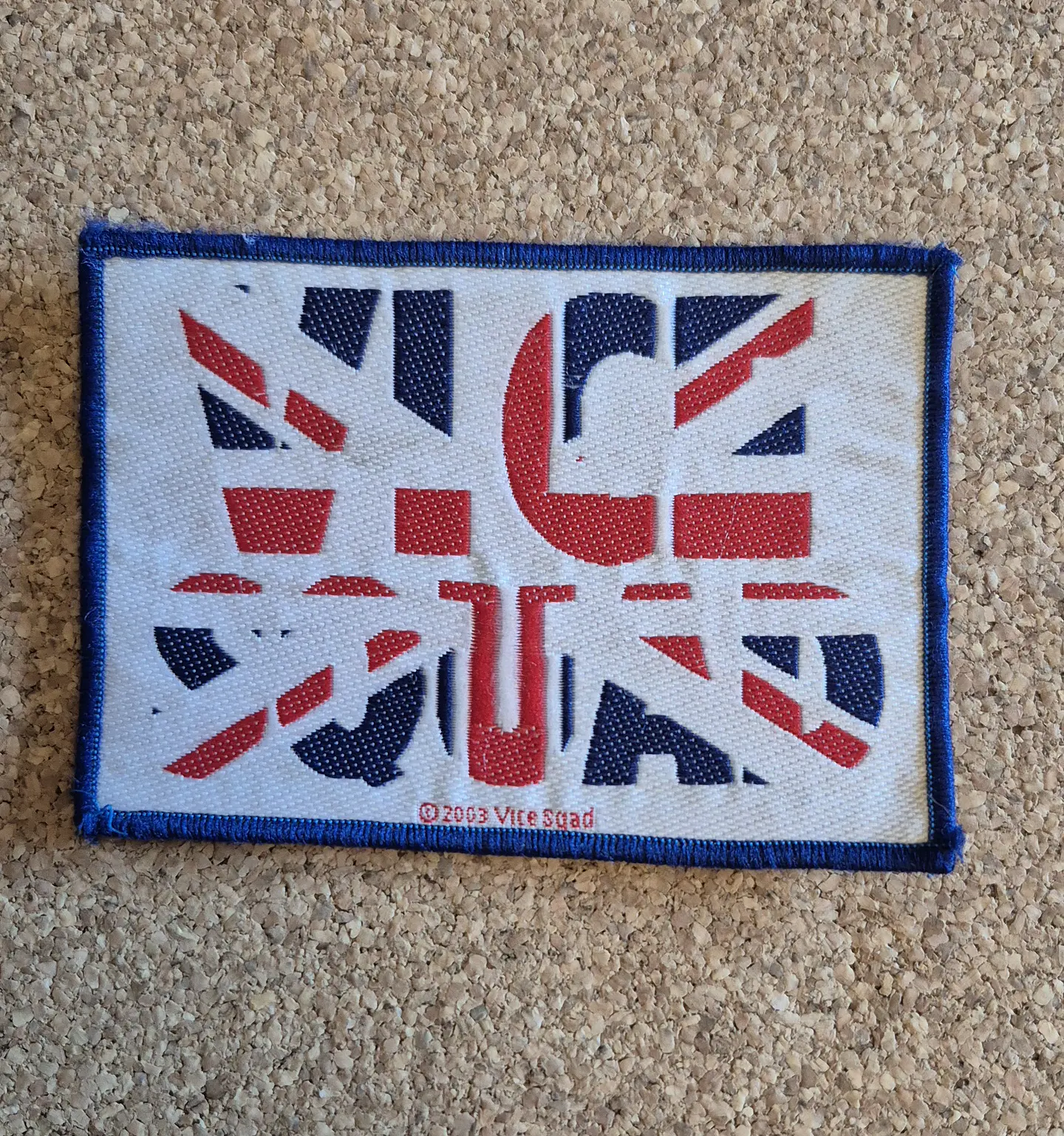 Vice Squad Patch - Woven (Sew-on)  1