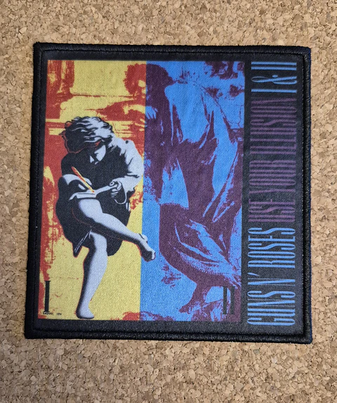 Guns N' Roses Use Your Illusion 1 & 2 Patch - Woven (Iron-on)