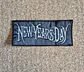 New Years Day Patch - Embroidered & Sew-on 2 Modelos - Thumbnail 1