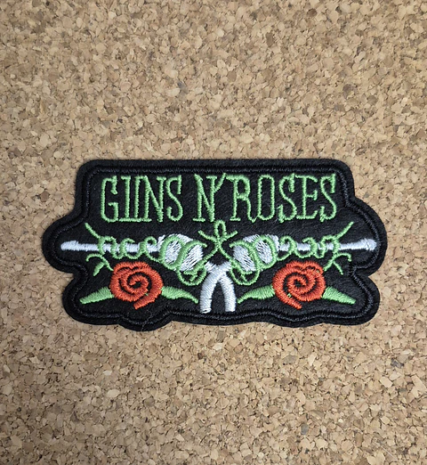 Guns N' Roses Patch – Embroidered (Iron-on) 2 Modelos