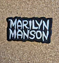 Marilyn Manson Patch – Embroidered (Iron-on) 3 Modelos - Thumbnail 3