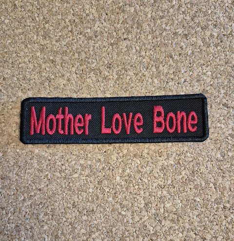 Mother Love Bone Patch - Embroidered (Iron-on) 