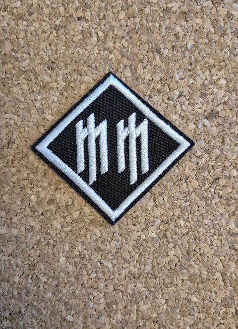 Marilyn Manson MM Patch - Embroidered (Iron-on) 