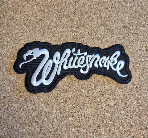 Whitesnake Patch - Embroidered (Iron-on)