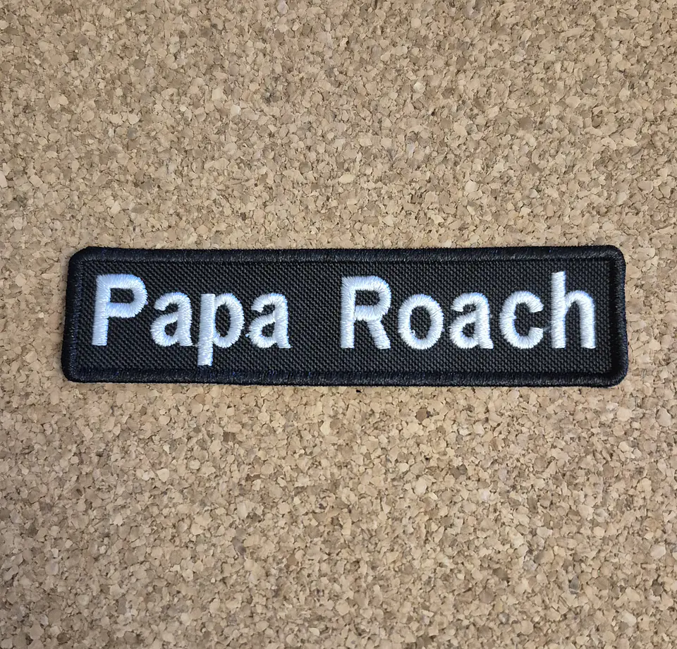 Papa Roach Patch - Embroidered (Iron-on)  1