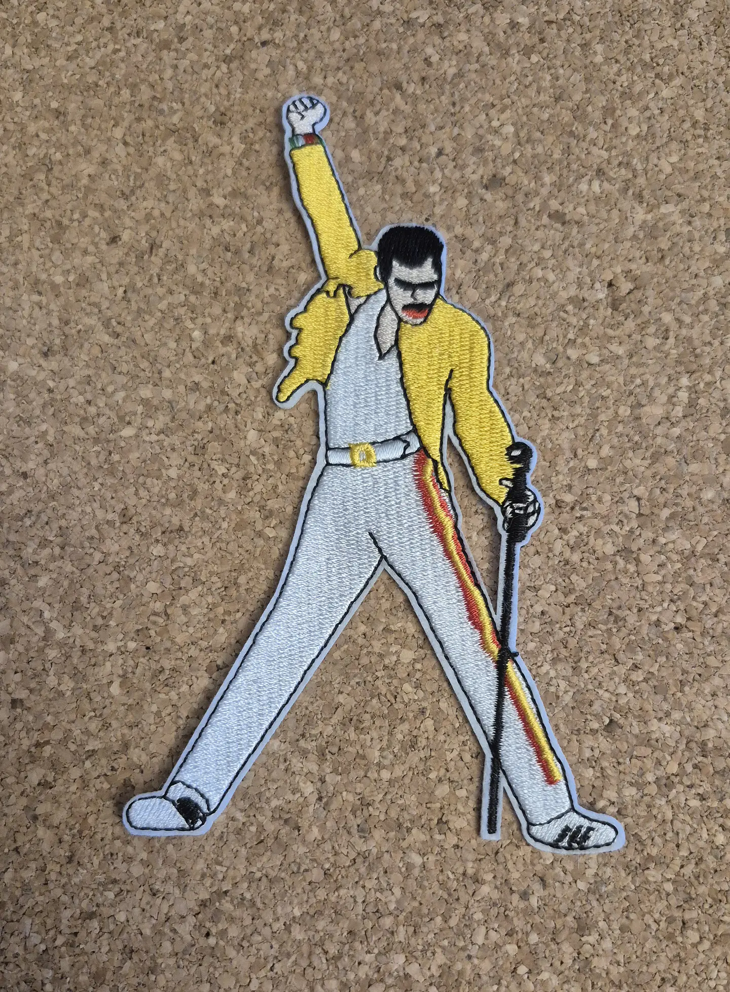 Freddie Mercury Patch - Embroidered (Iron-on) 1
