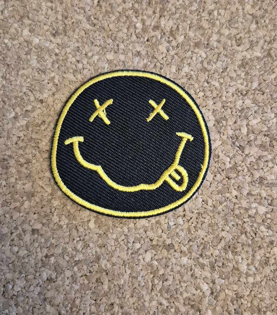 Nirvana Patch – Embroidered (Iron-on) 2 Modelos 2