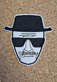 Walter White Breaking Bad Patch – Embroidered (Iron-on) 2 Modelos - Thumbnail 1