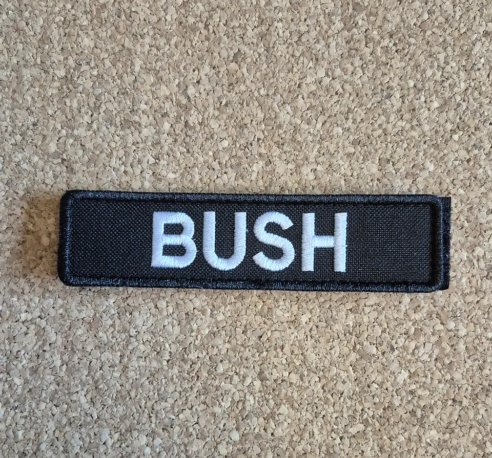 Bush Patch - Embroidered (Velcro)  1