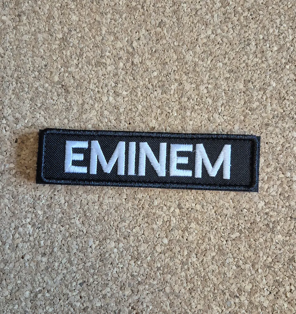 Eminem Patch - Embroidered (Velcro) 1