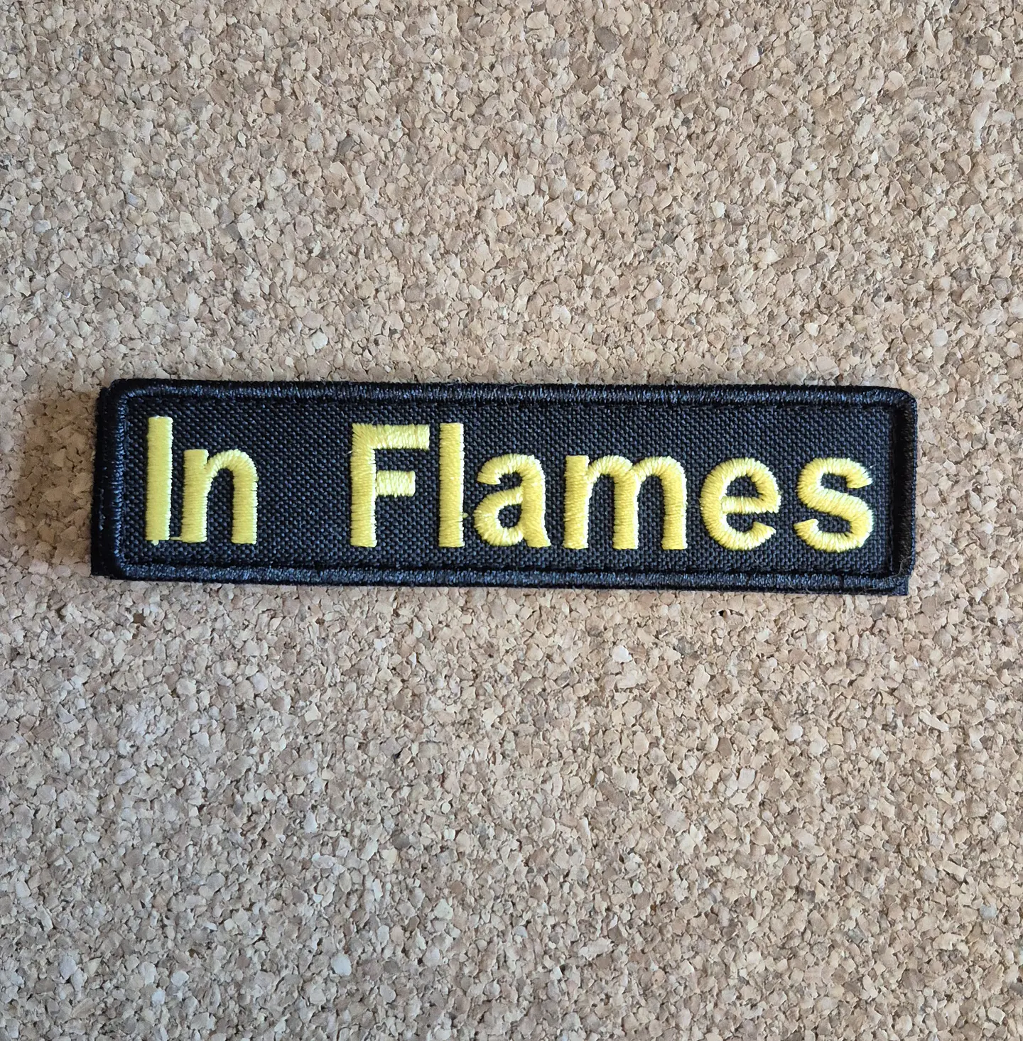 In Flames Patch - Embroidered (Velcro) 1