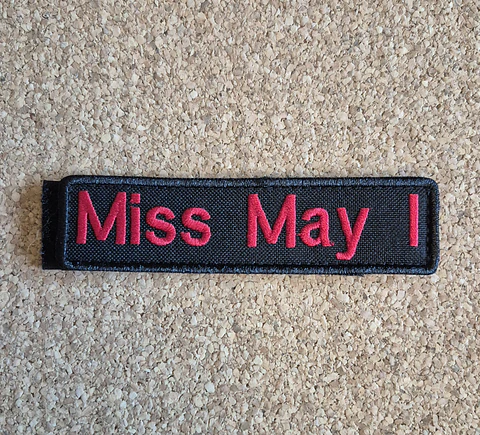 Miss May I Patch - Embroidered (Velcro)