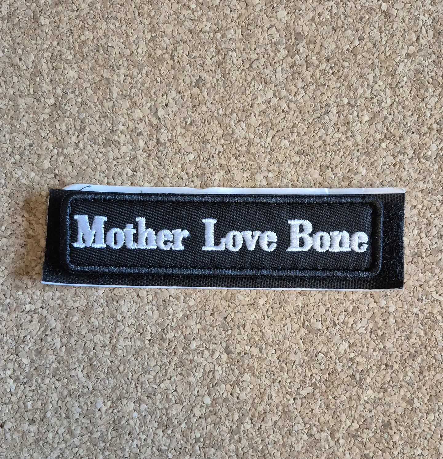 Mother Love Bone Patch - Embroidered (Velcro) 1