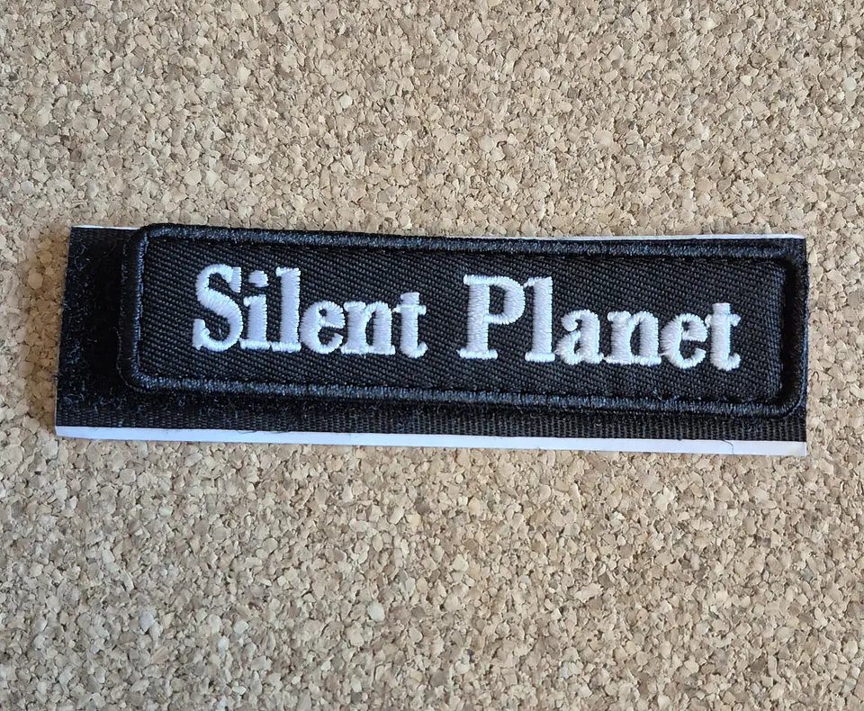 Silent Planet Patch - Embroidered (Velcro) 1