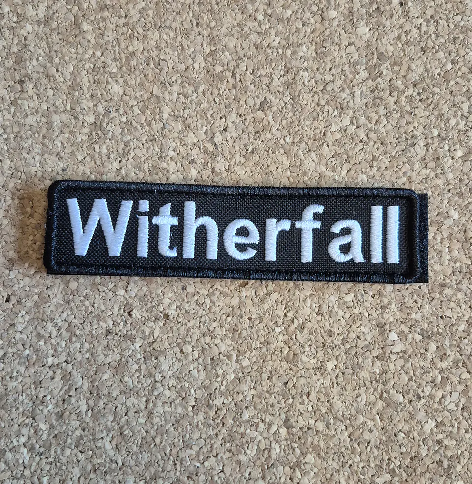 Witherfall Patch - Embroidered (Velcro) 1