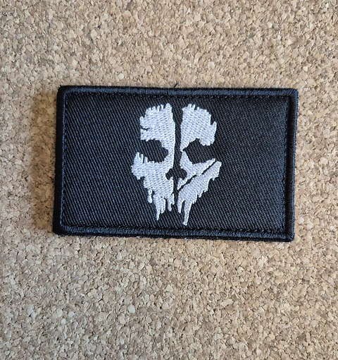 Call Of Duty Ghost Patch - Embroidered (Velcro)