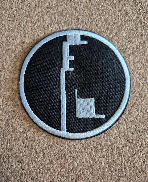 Bauhaus Patch - Embroidered (Iron-on)