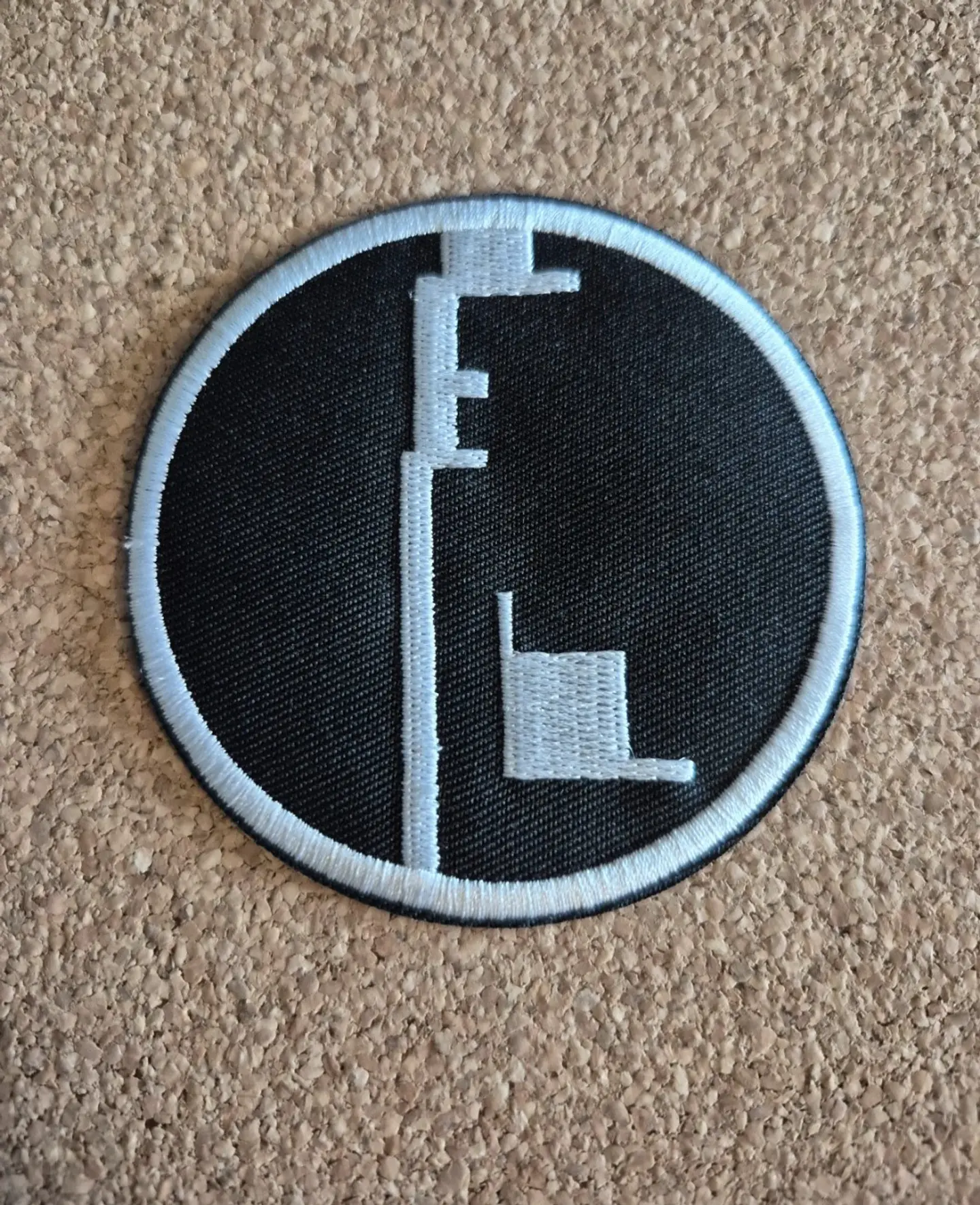 Bauhaus Patch - Embroidered (Iron-on) 1