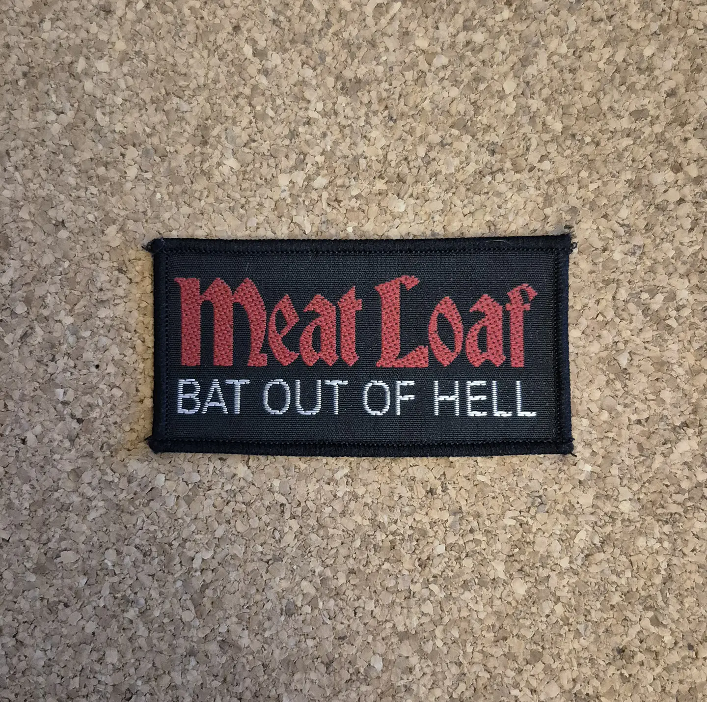 Meat Loaf Patch - Woven (Sew-on) 1
