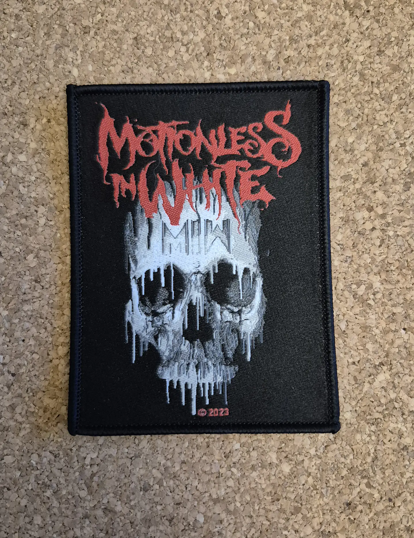 Motionless in White Patch - Embroidered & Woven 2 Modelos 2