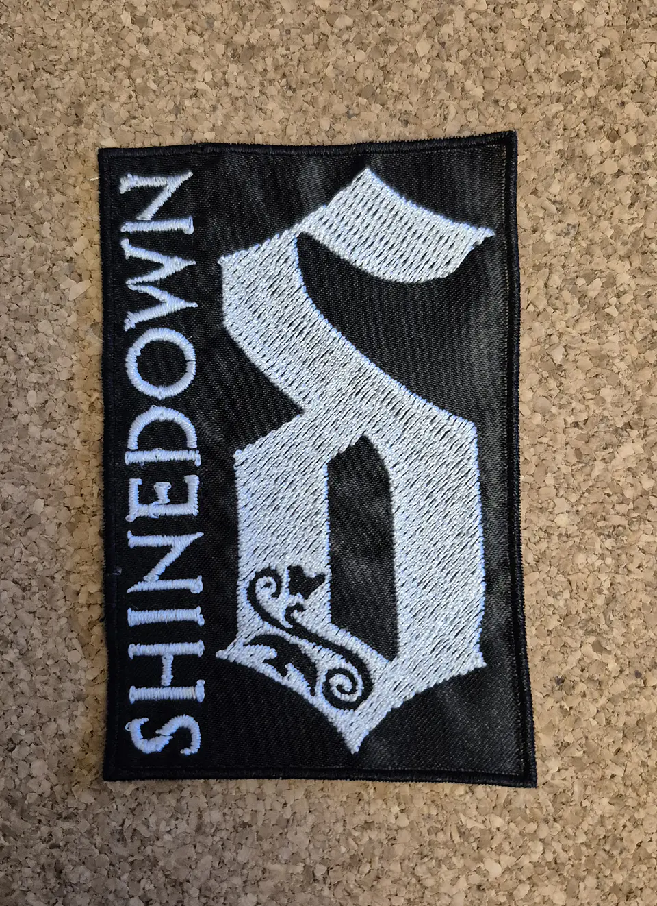 Shinedown Patch - Embroidered & Woven 2 Modelos 1