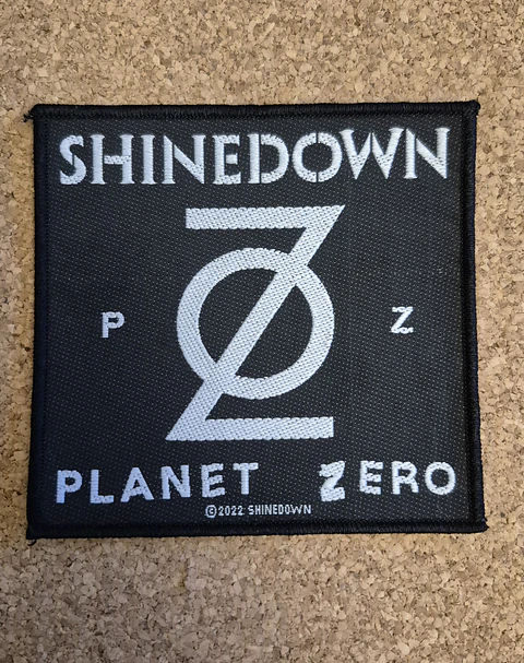 Shinedown Patch - Embroidered & Woven 2 Modelos